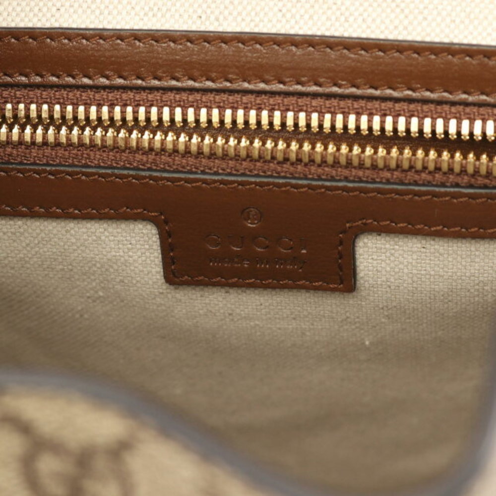 Gucci Interlocking Gg Supreme Backpack Leather Be… - image 4